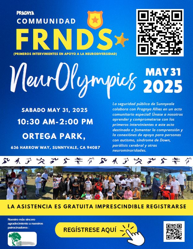 FRNDS - First Responders for Neurodiversity Support
PRAGNYA – Preparing Resources &amp; Allies Galvanizing NeurodiversitY Acculturation
PRAGNYA helps Neurodiverse individuals of all ages to get a fighting chance at equitable opportunities in life.

Register now for this FREE event!