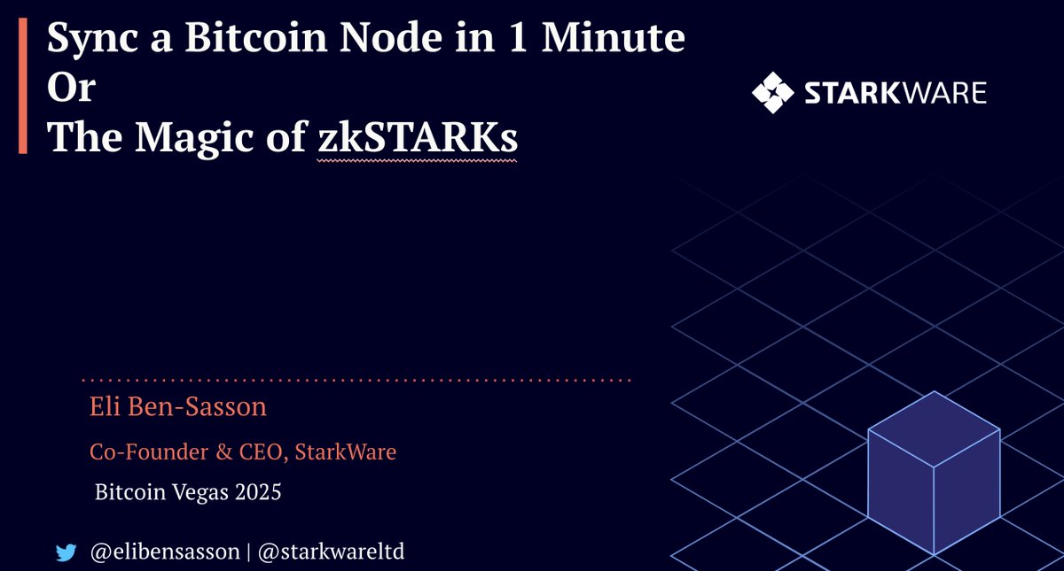 Hyped to explain zkSTARK math to Bitcoin Devs.
Register here: lu.ma/nh3lxygm?tk=GY…