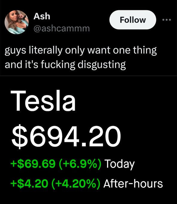 TSLAshareholder's tweet photo. we literally only want one thing. $tsla https://t.co/lg7xOx1ivG