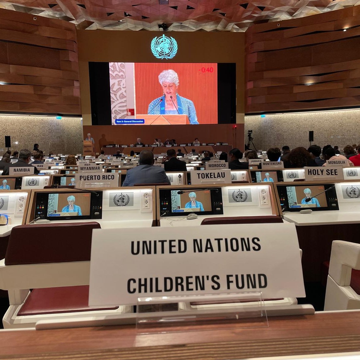 UNICEF Health (@unicefhealth) on Twitter photo “Deciding to continue to invest in children’s health and well-being is not only a moral imperative—it is a strategic necessity.”
At #WHA78, Director of Health, <a href="/DrYasminAHaque/">Dr. Yasmin Ali Haque</a>, emphasized the need for sustained investment in life-saving child health interventions to protect “Deciding to continue to invest in children’s health and well-being is not only a moral imperative—it is a strategic necessity.”
At #WHA78, Director of Health, <a href="/DrYasminAHaque/">Dr. Yasmin Ali Haque</a>, emphasized the need for sustained investment in life-saving child health interventions to protect