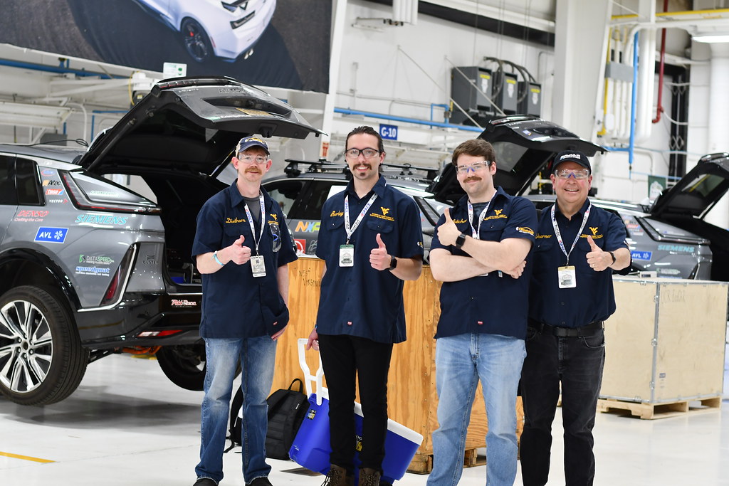 From the desert to the drawing board—our tech leads and faculty showed up ready at the General Motors Desert Proving Grounds to launch week one of competition 🌵🚀 

#LetsGo #Year3  #FinalCompetition #EcoCAR #GeneralMotors