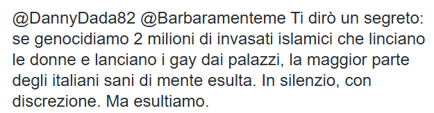 A sinistra il post che X mi ha imposto di togliere per contenuti violenti, reclamo respinto.
A destra il post di cui non ha ravvisato alcuna violazione.

Io penso che ad un certo punto dovremmo denunciare pubblicamente e in massa il palese uso politico del regolamento di X