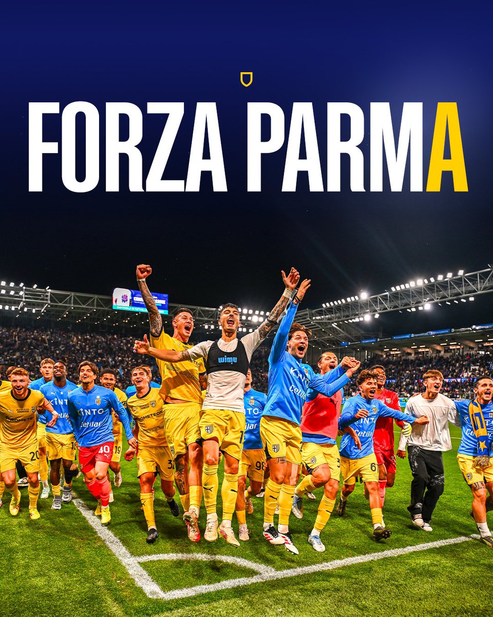 1913parmacalcio's tweet photo. …RESTEREMO IN SERIE A! 🔥

#AtalantaParma #SerieAEnilive https://t.co/lKlwz1LFxc