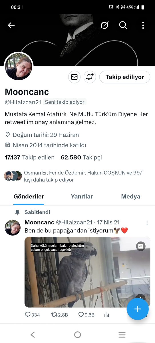 Şimdi aldım haberi çok çok üzüldüm,umutla bekliyordum hep iyi olacak diye, olmadı...

Huzurla uyu canım kadın 🙏😥