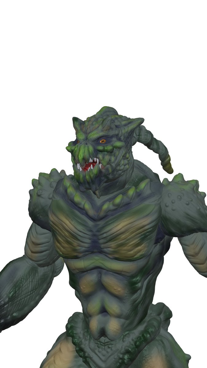 CrcherPrtre's tweet photo. #zoanoid #guyvermovie #guyver #oc #nomadsculpt #turtle #turtlemonster https://t.co/2Lq3LgPlZo