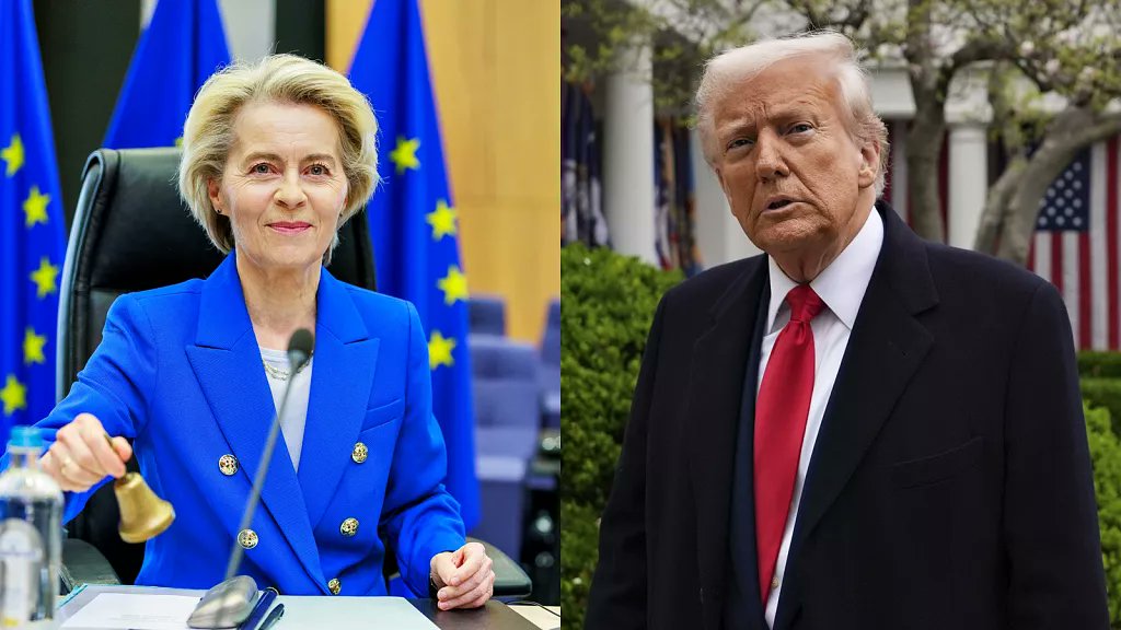 🚨 BREAKING : Von der Leyen: "Abbiamo bisogno di tempo fino al 9 luglio per raggiungere un buon accordo con Trump"