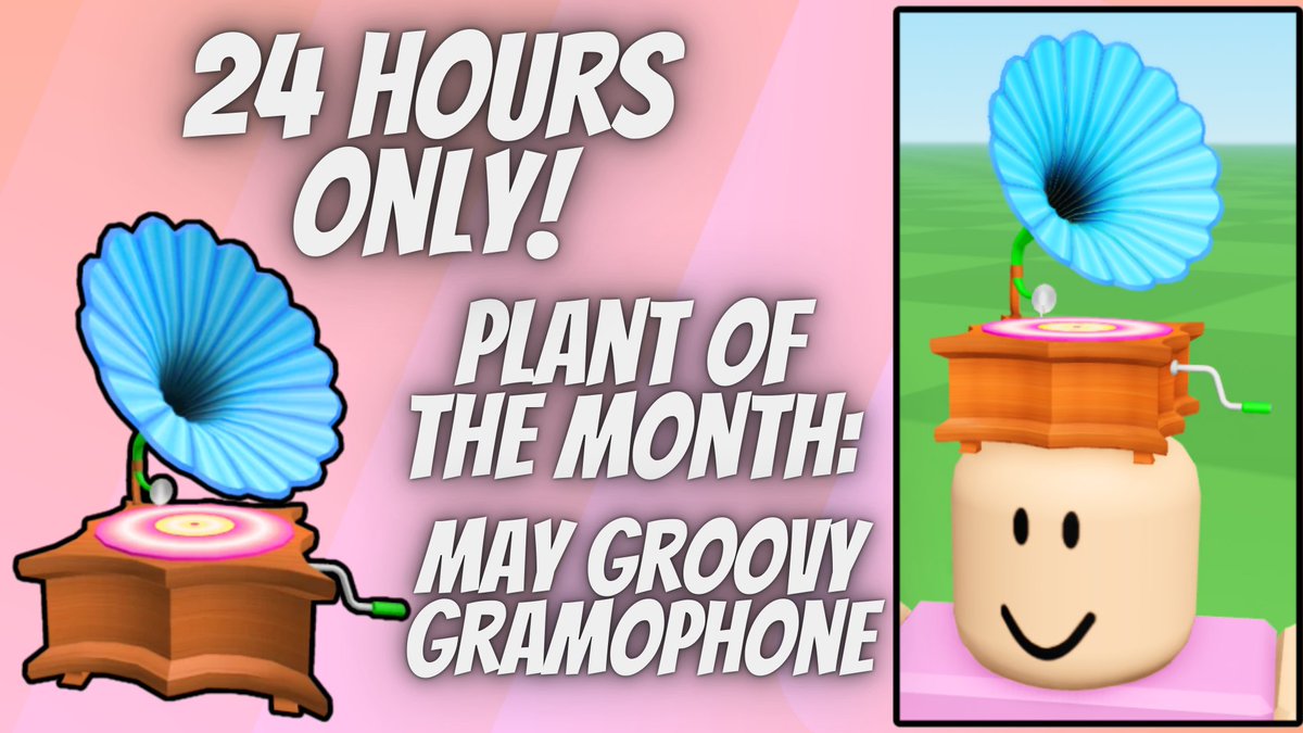Hello everyone! I am back again with the next installment of the Plant of the Month series, with this one being music themed.🎵Available for 24 hours only. 🌻 #Roblox #RobloxDev

Link: roblox.com/catalog/129343…