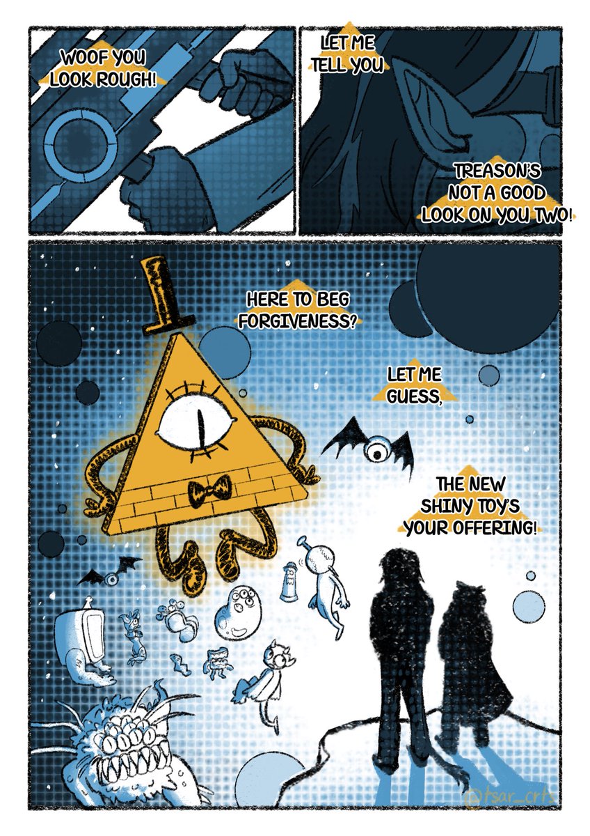 tsar_crts's tweet photo. Part 1 of Overshoot chapter 1!!! #GravityFallsOc #OvershootAu https://t.co/ZYpFgYu52B
