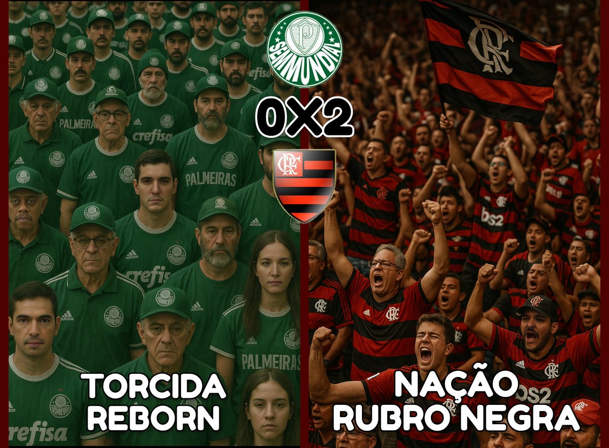 O Flamengo venceu e o Allianz virou berçário: Reborns verdes, embalados pela derrota.