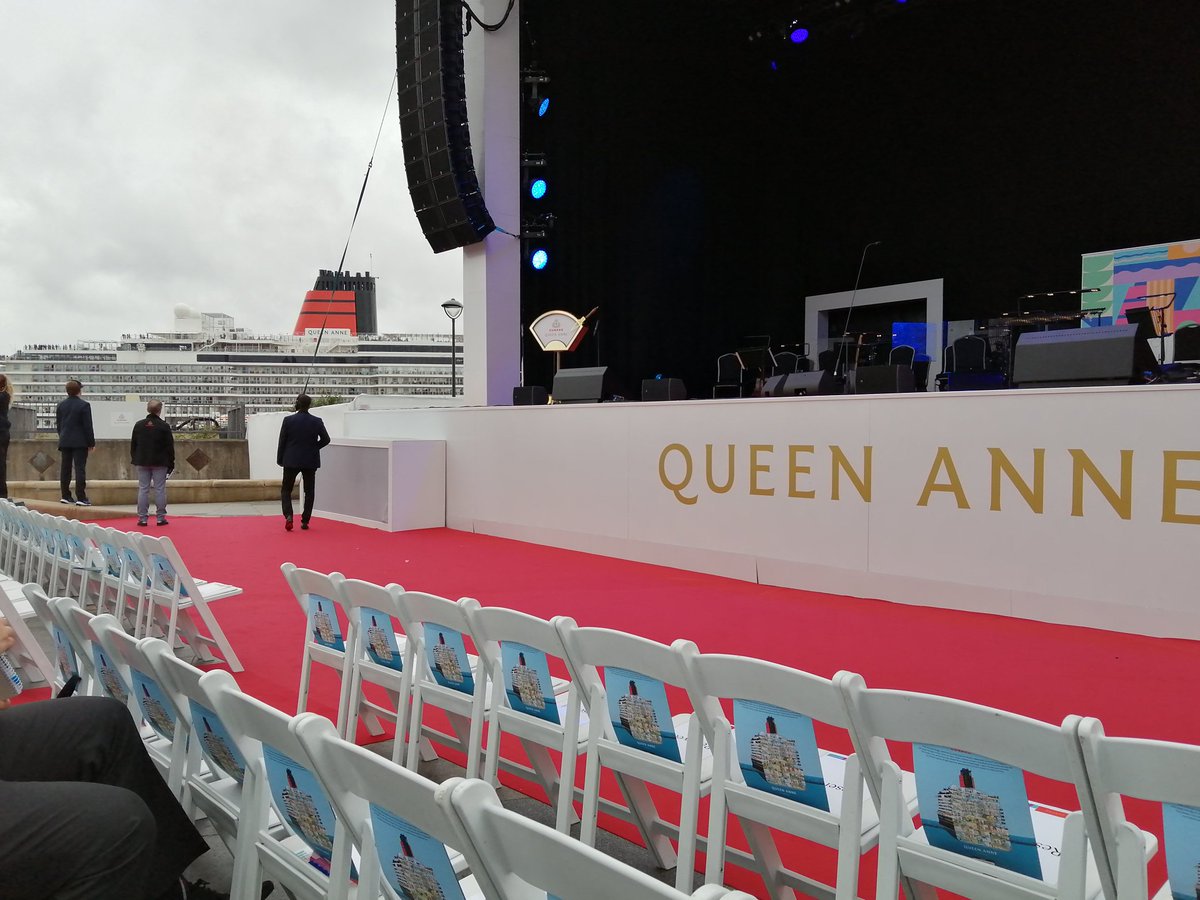 Bizarre behaviour by @CunardLine inviting #HRHPrincessRoyal #PrincessAnne aboard MS #QueenAnne in #Liverpool tomorrow for its 185th anniversary but only allowing two press aboard. Is Cunard trying to torpedo its own coverage? Doesn't its 'Spiritual Home' deserve more than this?