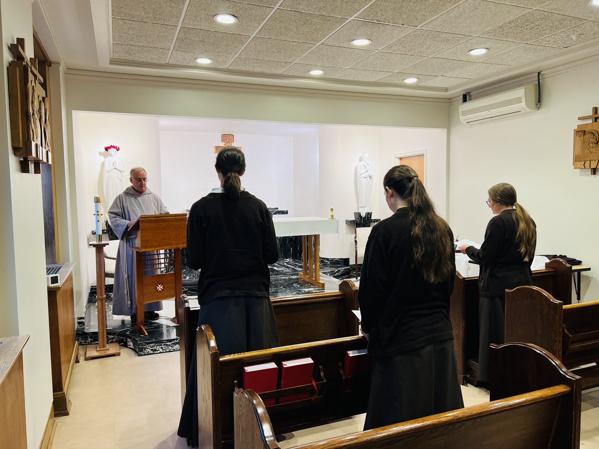 Missionola's tweet image. Congrats to Sr. Anna, Sr. Bridget, and Sr. Kristine who entered the novitiate last Tuesday. Please pray for them!