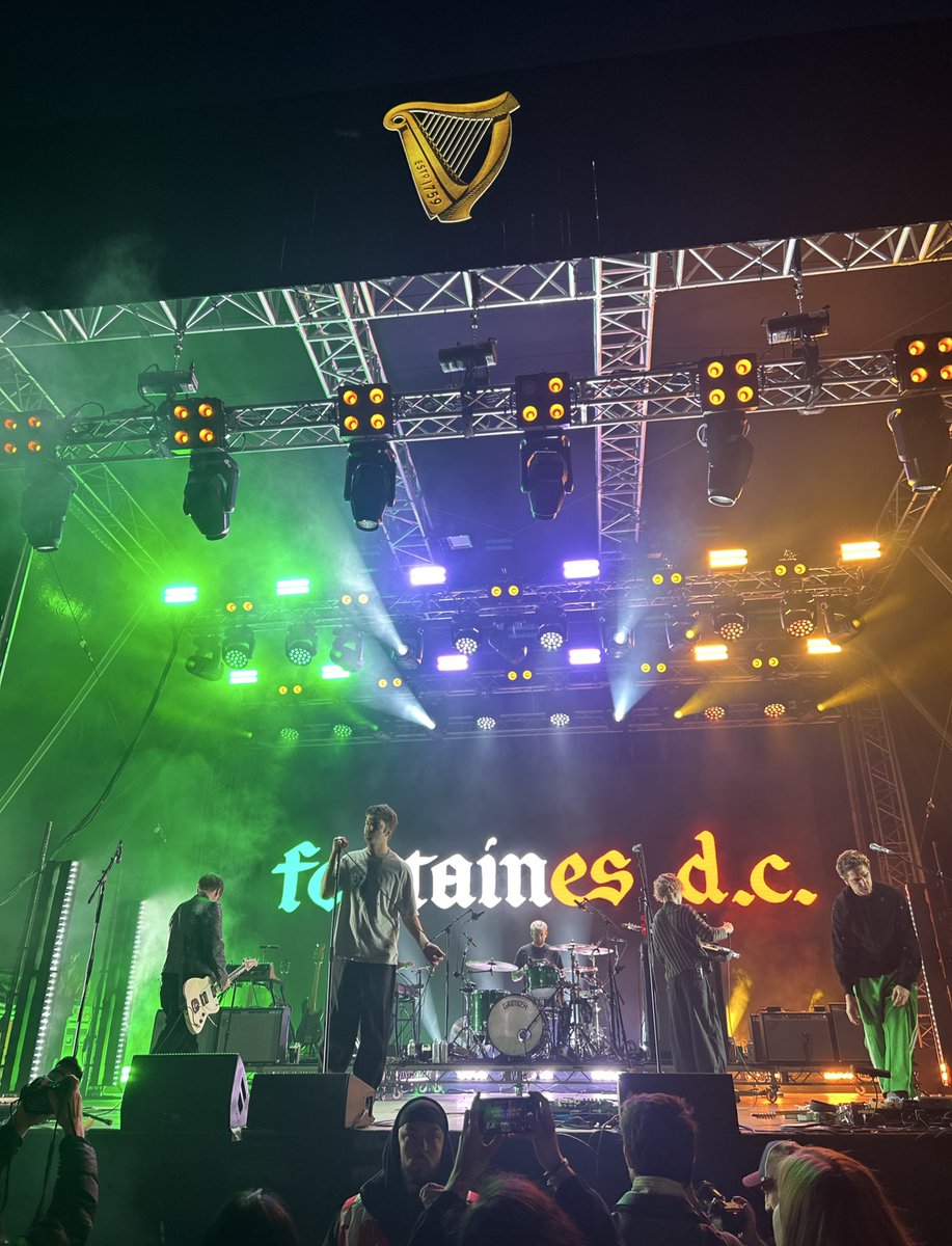 Well, that was special.

<a href="/fontainesdublin/">Fontaines D.C.</a> <a href="/GuinnessIreland/">Guinness Ireland</a> 🇮🇪