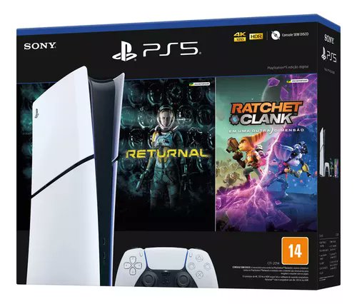achadinh_online's tweet photo. 🎮 O MELHOR DO GAMING EM SUAS MÃOS!
Console Sony PlayStation 5 Digital Slim 1TB – Branco
🔥 Inclui jogos Returnal + Ratchet & Clank
🎮 Controle Sem Fio DualSense branco incluso
📦 https://t.co/8oyEsvjFoh
#PlayStation5 #PS5Digital #Gaming #DualSense https://t.co/essFuNfBaa