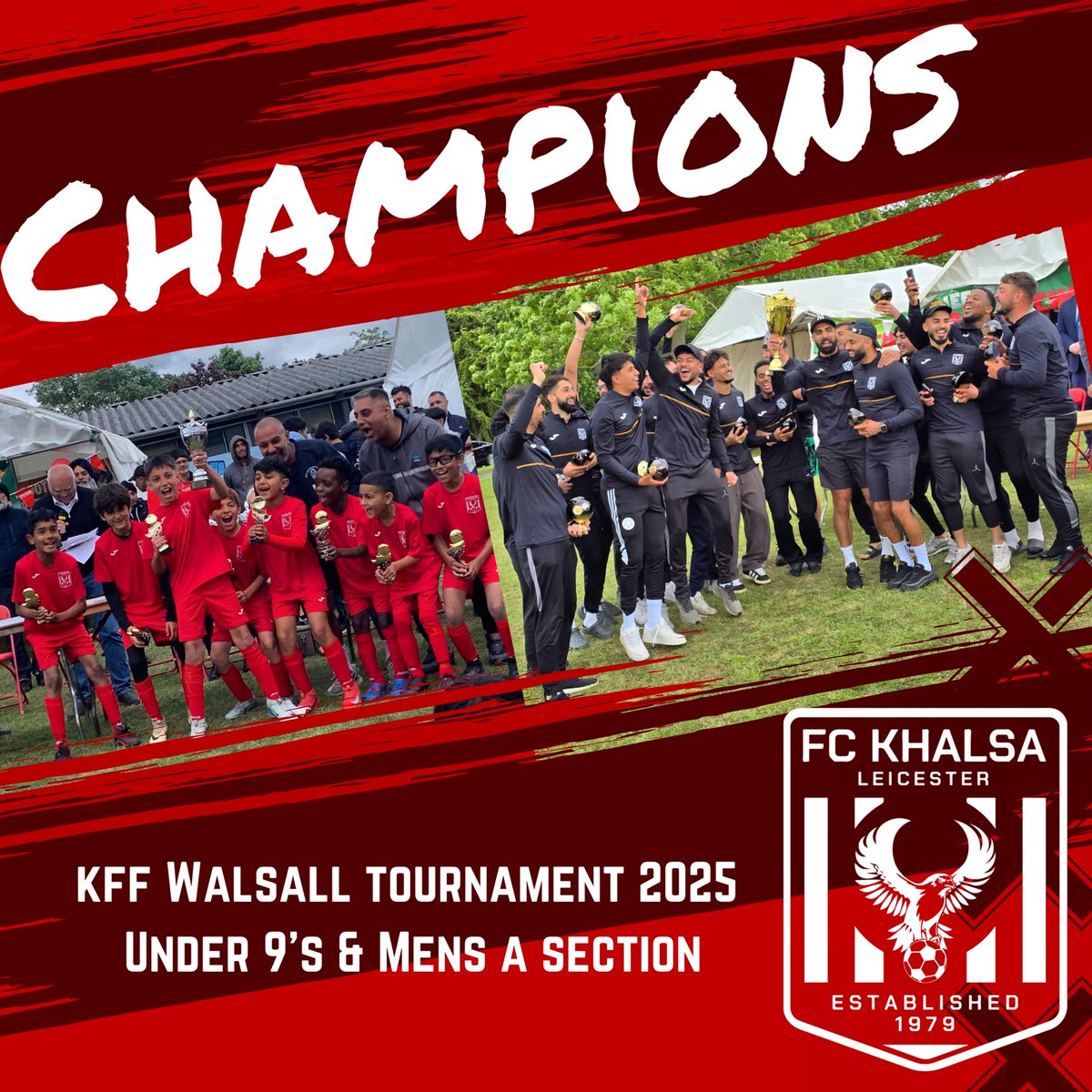 🎶 Champions again, champions again ole ole 🎶