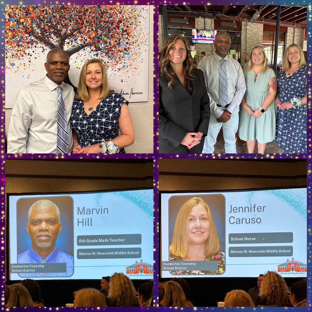 Huge thanks to the Burlington County Education Association and Pemberton Township School District for honoring our Educators of the Year! Special shout-out to the incredible educators at Marcus Newcomb Middle School—your dedication inspires us all!🎉