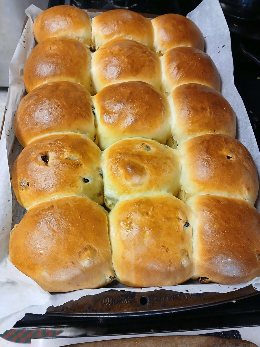 Something about baking is just pure bliss. Made with real sourdough starter. Still need to finish them off. <a href="/smokexbourbon/">SmokenBourbon | RG</a> #baking #cookingwithWarr1or #sourdoughstarter