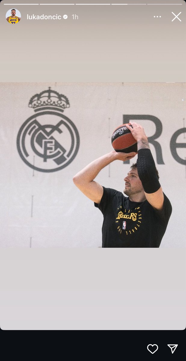 Off-season work.

📸: from Luka's insta