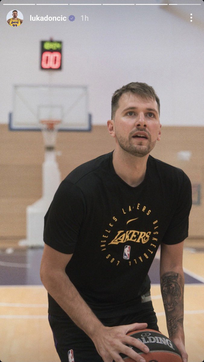 TheNBACentel's tweet image. LUKA IS LOOKING SLIM. 😳