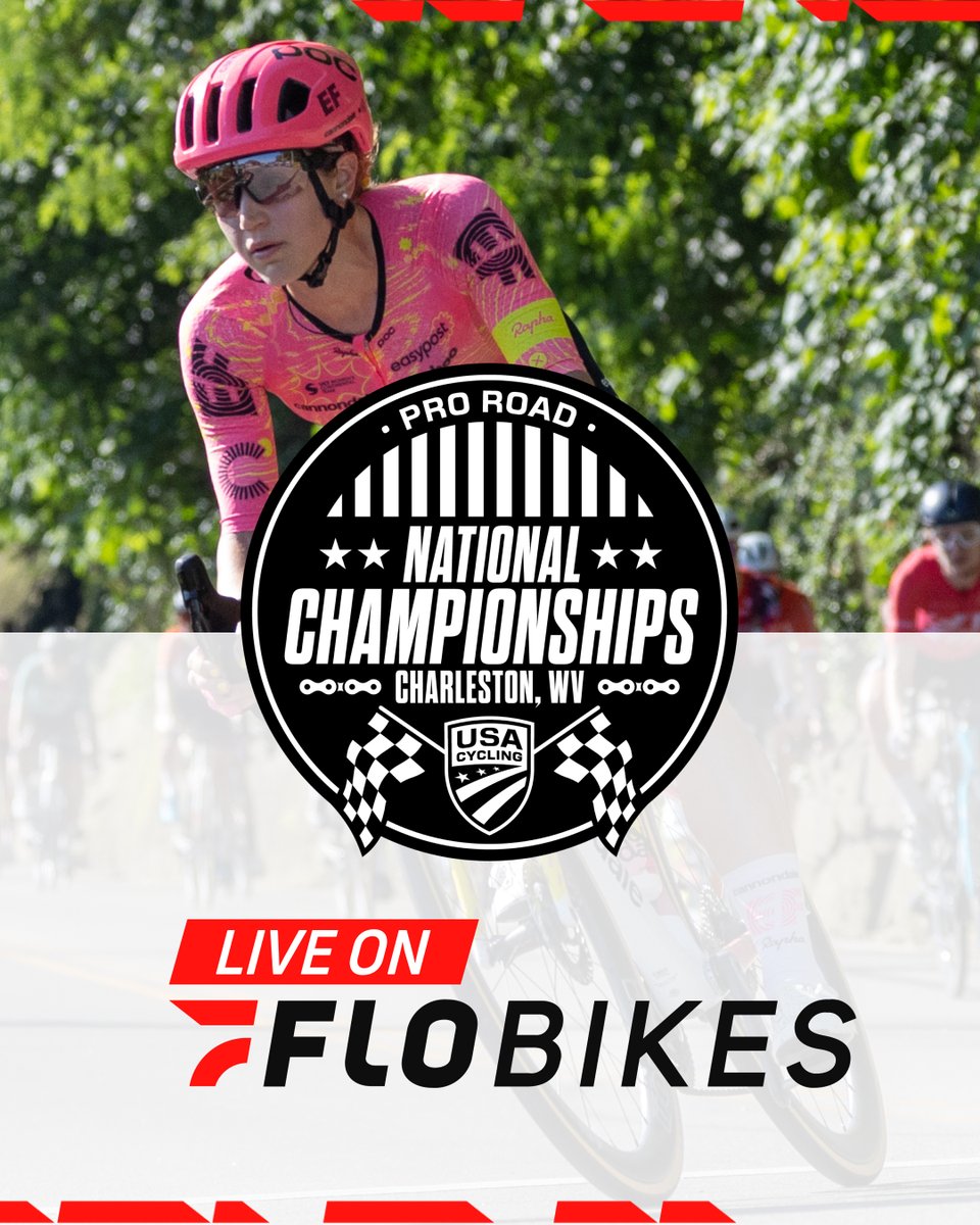 One more day of racing left at the 2025 Pro Road National Championships! Watch the Men's and Women's Elite Road Race LIVE tomorrow on <a href="/flobikes/">FloBikes</a>!

Watch LIVE here: flosports.link/3RszMX4