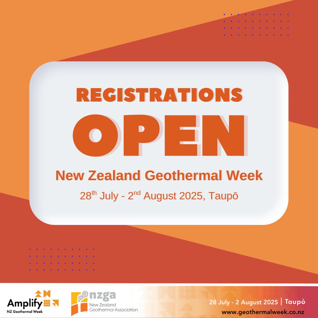 New Zealand Geothermal Association tweet media