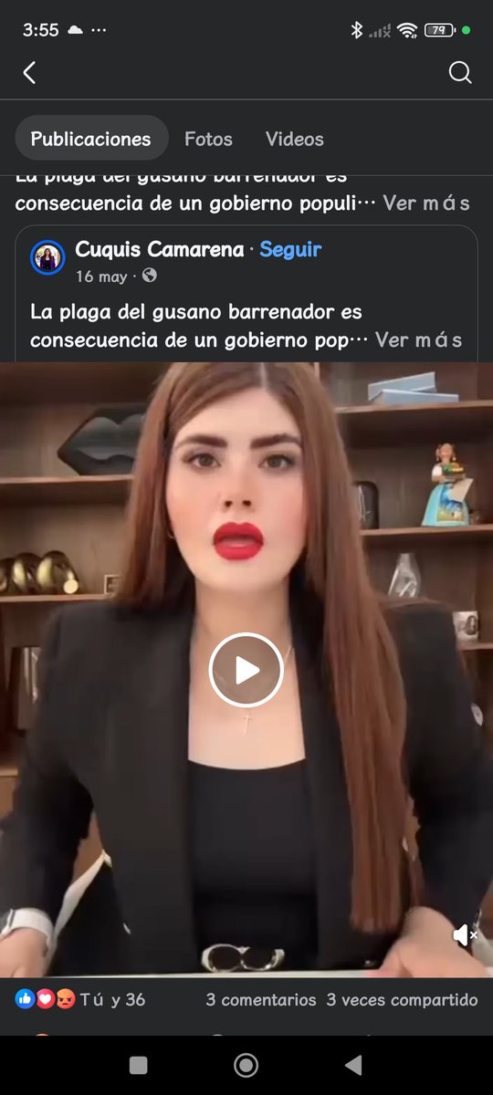 SunikaZuper's tweet photo. La pseudo diputada Cuquis Camarena trae en chinga a su community manager borrando comentarios en FACEBOOK. Rata del PRI tenías que ser @Cuquis_Camarena no que muy valiente con tu defensa a la Tauromaquia? Apechúguele ! https://t.co/GkmTYc8DEd