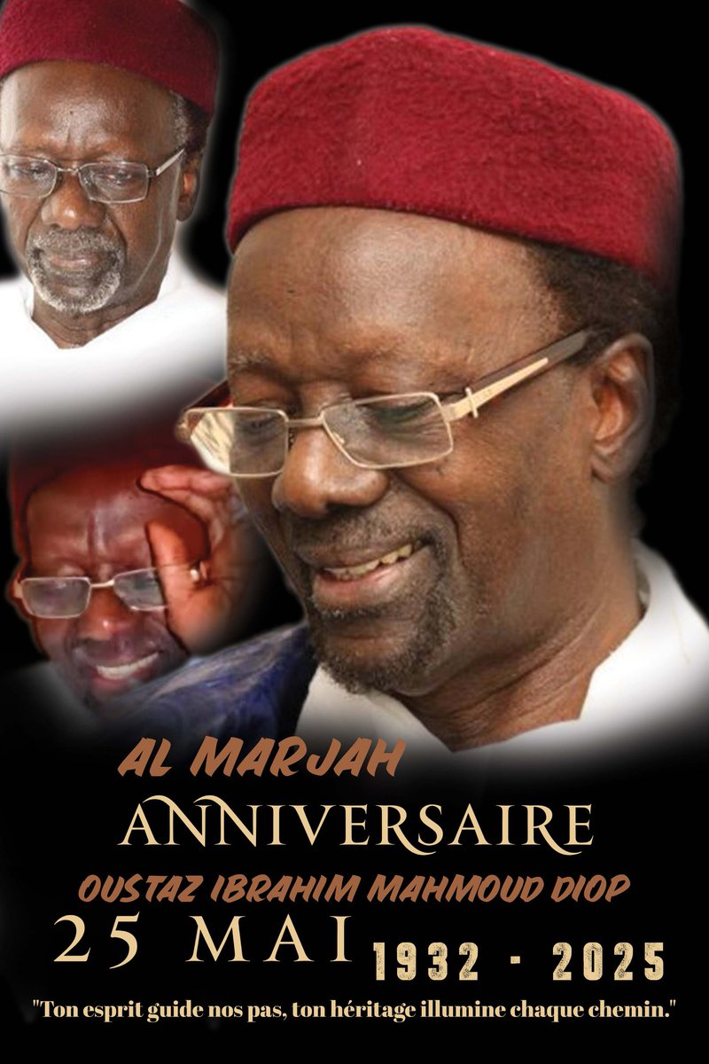 barhamblog's tweet photo. On His birthday, we remember our beloved master and great scholar Ibrahim M. Diop. May Almighty Allah be pleased with him. His legacy continues to inspire and guide us. May this special day bring peace and joy for Muslims around the world #FreePalestine https://t.co/o7GoNoh3qG