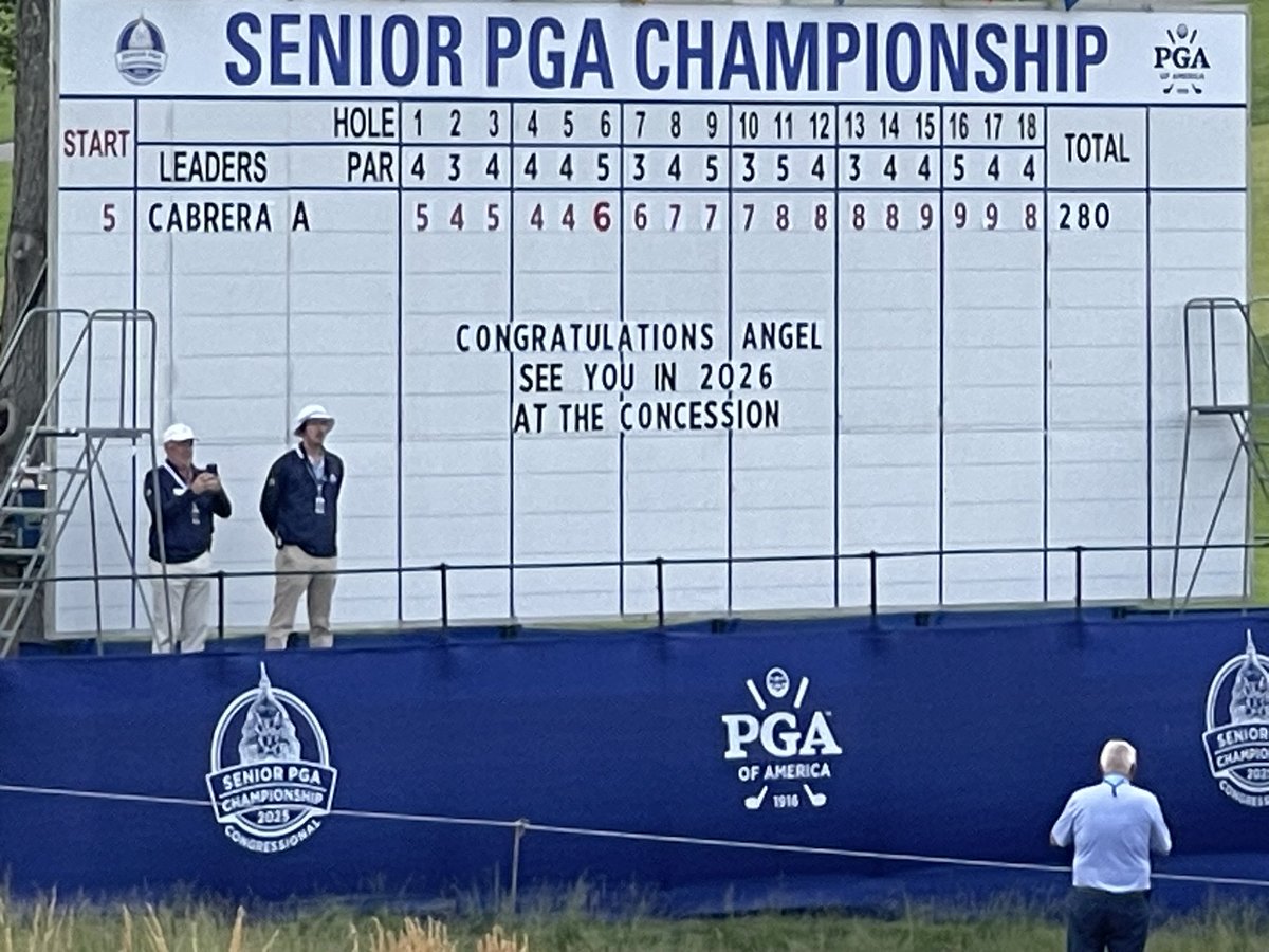 Your 85th Senior PGA Champion <a href="/WTOP/">WTOP</a> <a href="/GWallaceWTOP/">George Wallace</a>