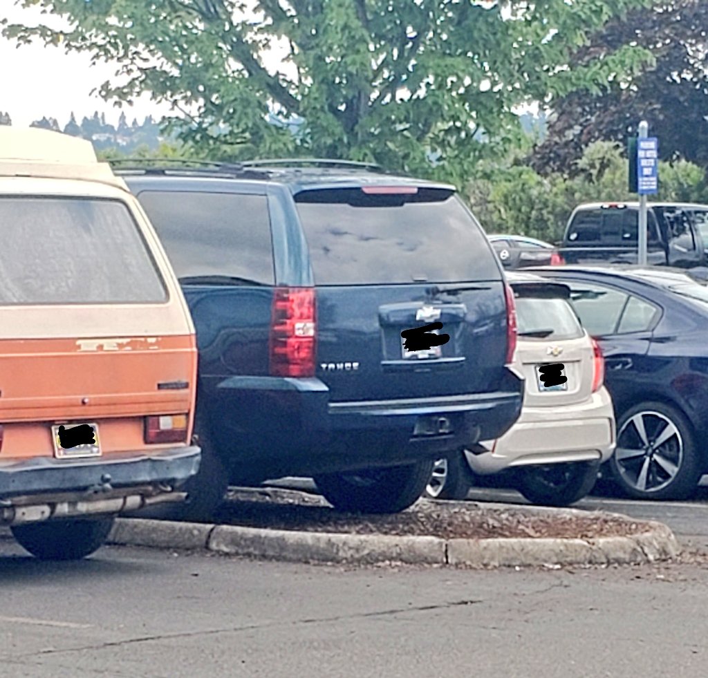 That's one way to park