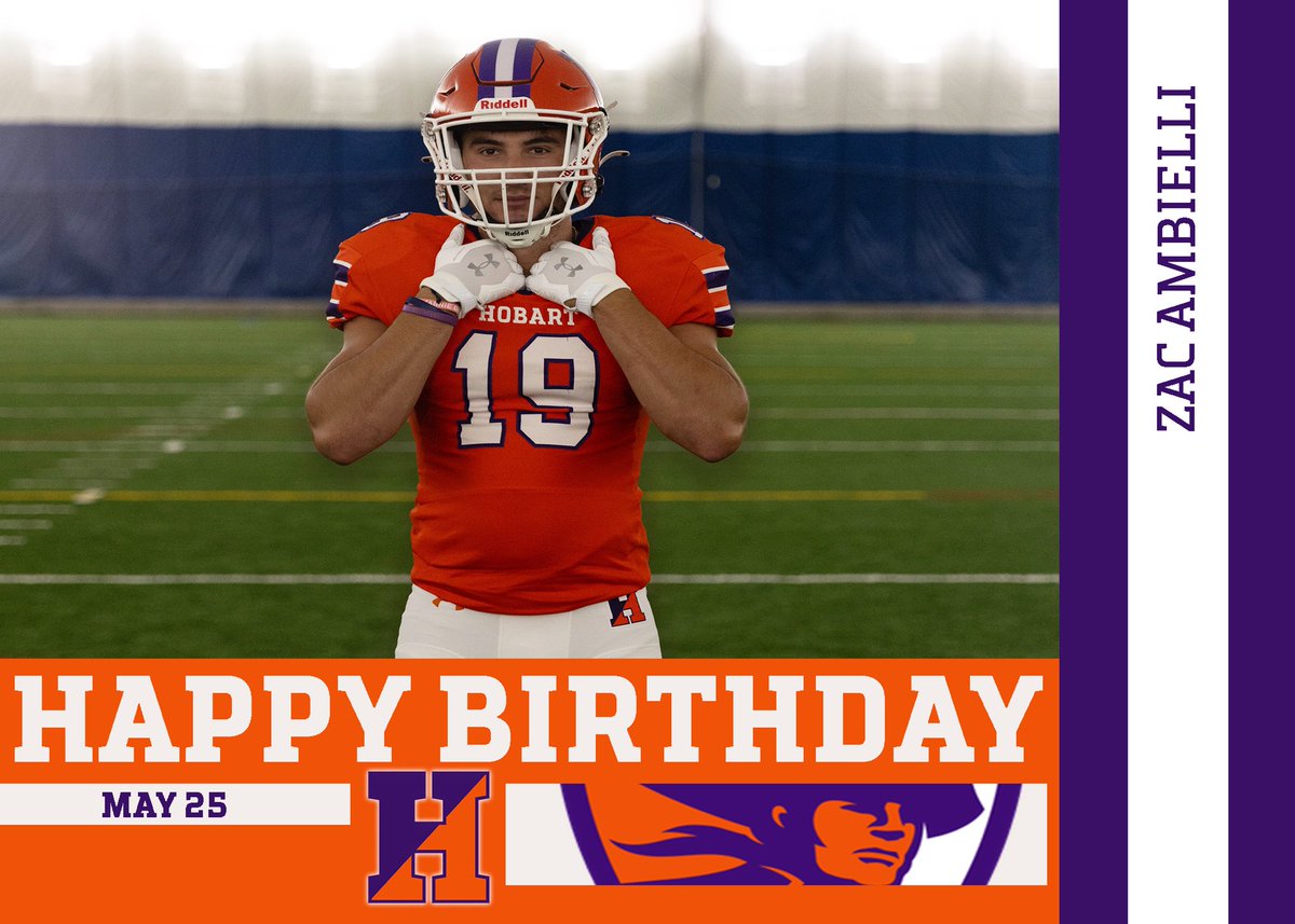 Happy Birthday, Zac!
#TheHobartWay