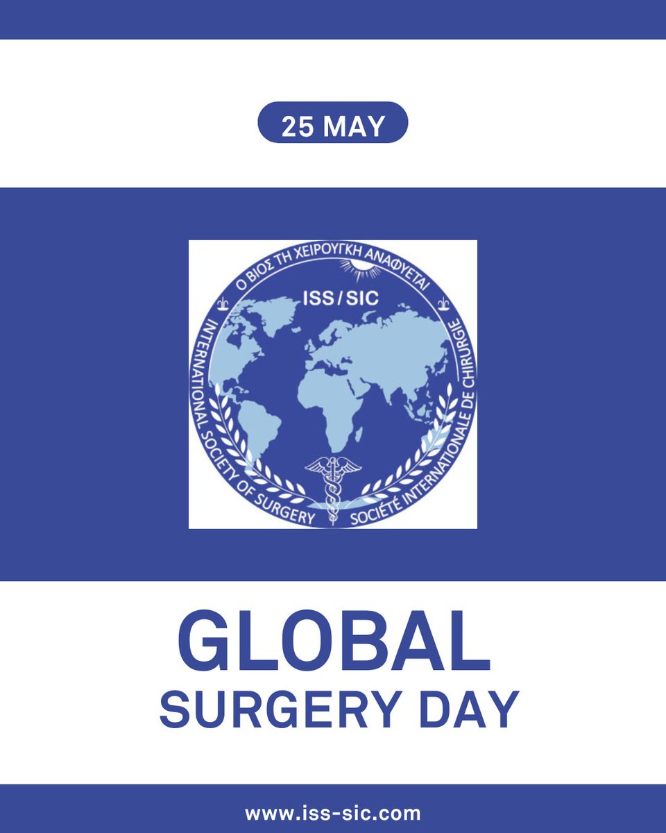 Global Surgery Day – a day to recognize the power of safe, timely &amp; affordable surgical care for all.

At the International Society of Surgery ISS/SIC, we unite surgeons worldwide to improve access to surgical care and strengthen education and collaboration across borders.