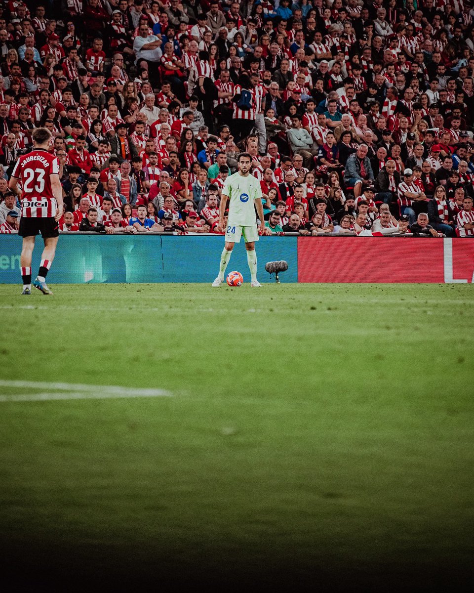 ericgm3's tweet image. Acabem la Lliga amb una bona victòria a San Mamés. Orgullós de tot el treball fet durant la temporada. #ForçaBarça 💙❤️