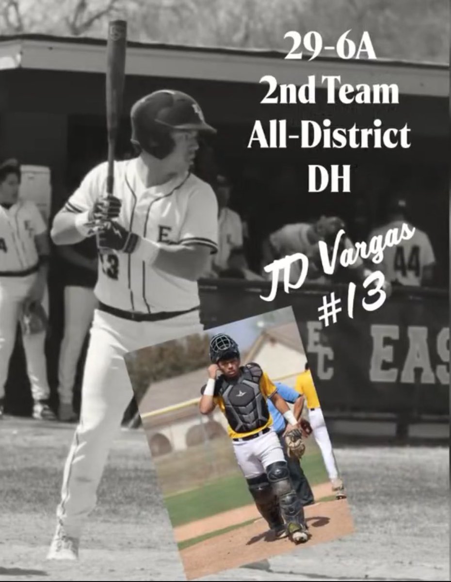 usaprimetitans's tweet photo. Congrats to our guy, Jacob Vargas named 2nd team all district - DH for the East Central Hornets. 🐝 👏 @Jd4732509953255 https://t.co/pcblAPYKFd
