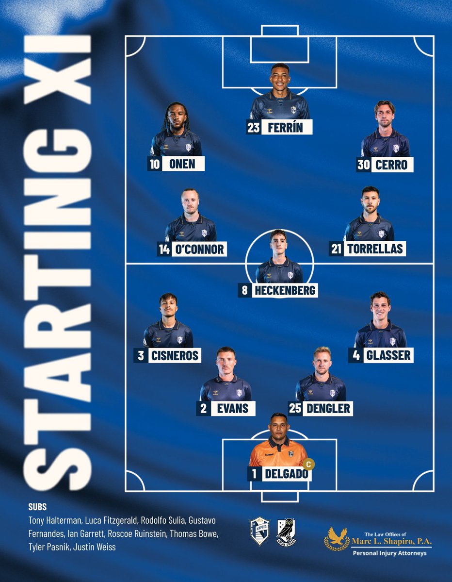 fcnaples_'s tweet photo. WE'RE BACK AT HOME🔥

Presented by Shapiro Law ⚖️

#FCNaples #NAPvOMA #InauguralSeason #NaplesFL #SWFL #ParadiseCoast https://t.co/GIRAOT7qFq