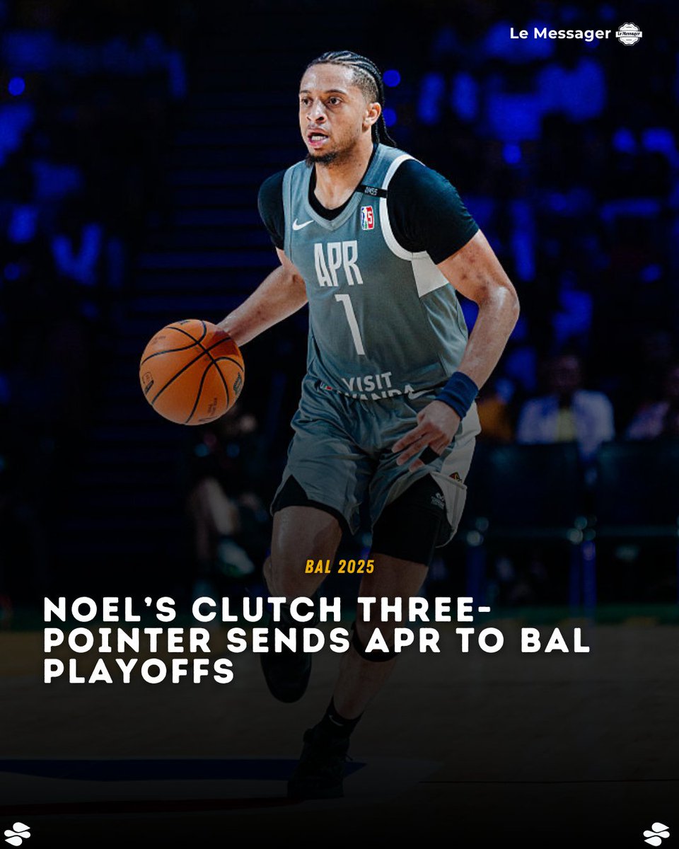 Despite trailing for most of the game, APR clinched a thrilling 77–74 victory over Nairobi City Thunder (NCT) in the ultimate game of BAL 2025’s Nile Conference at BK Arena on Sunday night, to earn a place at the playoffs. #BAL5