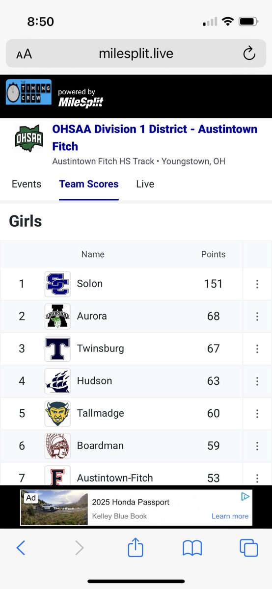 Greg Cicero (@coachgcicero) on Twitter photo Aurora Girls are your Austintown District Runner Up! A huge effort through the one night meet capped off with a District Champion and new school record for Riley Verespej in pole vault! <a href="/auroraathletics/">Aurora Athletics</a> <a href="/AHS_SeanBaker/">AHS_SeanBaker</a> <a href="/Tom_Nader/">TomNader_PortageSports</a> <a href="/JLRSports/">Jonah L. Rosenblum</a> <a href="/Riley_V177/">Riley Verespej</a> Aurora Girls are your Austintown District Runner Up! A huge effort through the one night meet capped off with a District Champion and new school record for Riley Verespej in pole vault! <a href="/auroraathletics/">Aurora Athletics</a> <a href="/AHS_SeanBaker/">AHS_SeanBaker</a> <a href="/Tom_Nader/">TomNader_PortageSports</a> <a href="/JLRSports/">Jonah L. Rosenblum</a> <a href="/Riley_V177/">Riley Verespej</a>