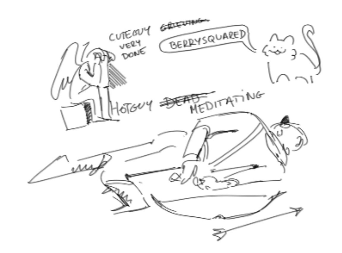 Everyone go join the magma and the stream!! I promise you there are better drawings in there than mine