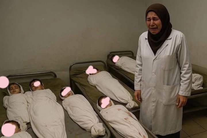 najibadn's tweet image. Words can't capture the pain.
This is what medical workers in Gaza are going through.
In Gaza, it's not just doctors being targeted — the bloodthirsty subAnimal Zionists are wiping out entire families.
#GazaGenocide