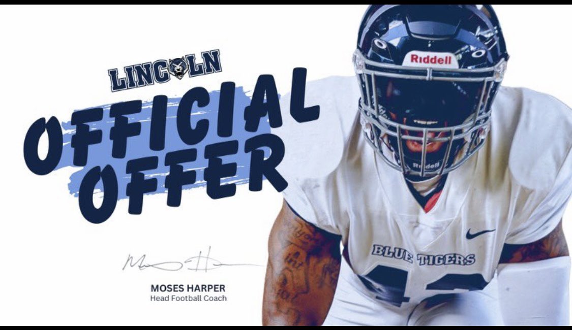 Mahki Vance (@mvance5__) on Twitter photo Beyond grateful and blessed to receive my first offer from Lincoln University via <a href="/Pick6_Lee/">Eric Lee</a> <a href="/CoachAntCollins/">Anthony Collins</a> <a href="/CoachPJCooney/">Patrick J Cooney</a> <a href="/Jake_Pew/">CoachPew</a> <a href="/Work_Dove/">Jessie Dove</a> <a href="/LUMO_FB/">Lincoln University (Missouri) Football</a> <a href="/Mavs__football/">Mavericks Football</a> Beyond grateful and blessed to receive my first offer from Lincoln University via <a href="/Pick6_Lee/">Eric Lee</a> <a href="/CoachAntCollins/">Anthony Collins</a> <a href="/CoachPJCooney/">Patrick J Cooney</a> <a href="/Jake_Pew/">CoachPew</a> <a href="/Work_Dove/">Jessie Dove</a> <a href="/LUMO_FB/">Lincoln University (Missouri) Football</a> <a href="/Mavs__football/">Mavericks Football</a>