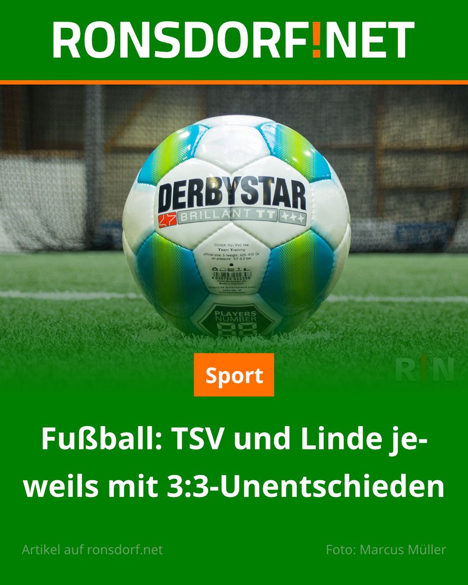 Am vorletzten Spieltag der aktuellen Fußball-Saison reichte es für die TSV- und Linde-Erste jeweils nur zu einem torreichen Remis.

Zum Artikel geht es hier:
ronsdorf.link/mdwp5

#Wuppertal #Ronsdorf #Hochbarmen #Sport #Fußball #Bezirksliga #KreisligaA #Unentschieden