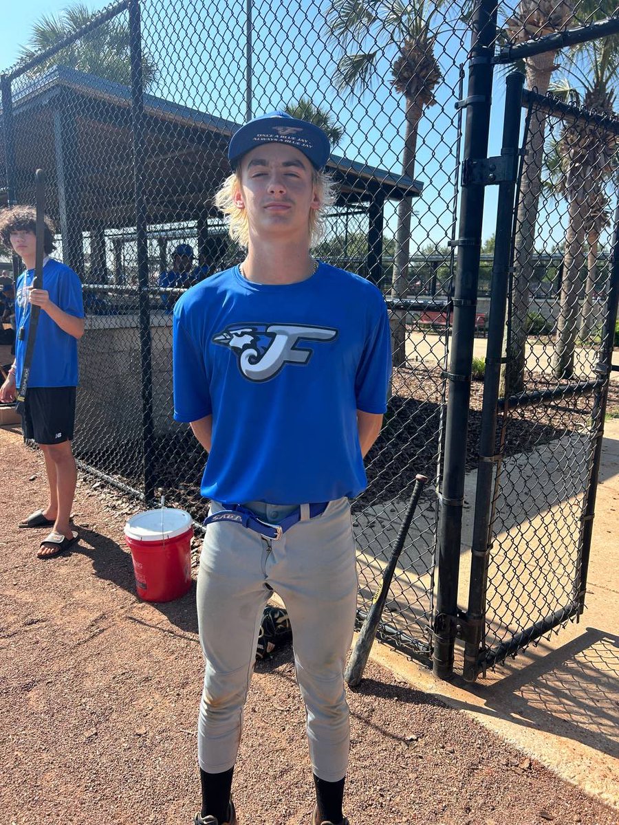 Tyson Lake
Florida Blue Jays
⁦<a href="/FloridaJay2025/">Florida_Blue_Jays</a>⁩

Pitched 5 no-hit innings with 8 strikeouts. 

⁦<a href="/ProspectWire/">Prospect Wire</a>⁩
#PWPoG
#PWBaseball🇺🇸