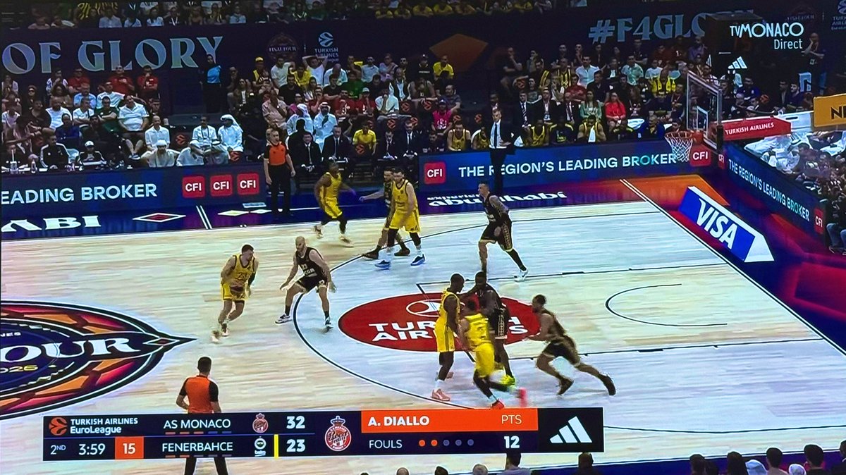 Allez Monaco, 1993, ça fait vieux quand même, un p’tit coup de « rajeunissement », ça ferait du bien 🤩🏆🤩 <a href="/ASMonaco_Basket/">AS Monaco Basket 🇲🇨</a> #EuroLeague #Roccateam Merci <a href="/tvmonaco_tv/">TVMonaco</a>  pour la retransmission ! 👏 🏀