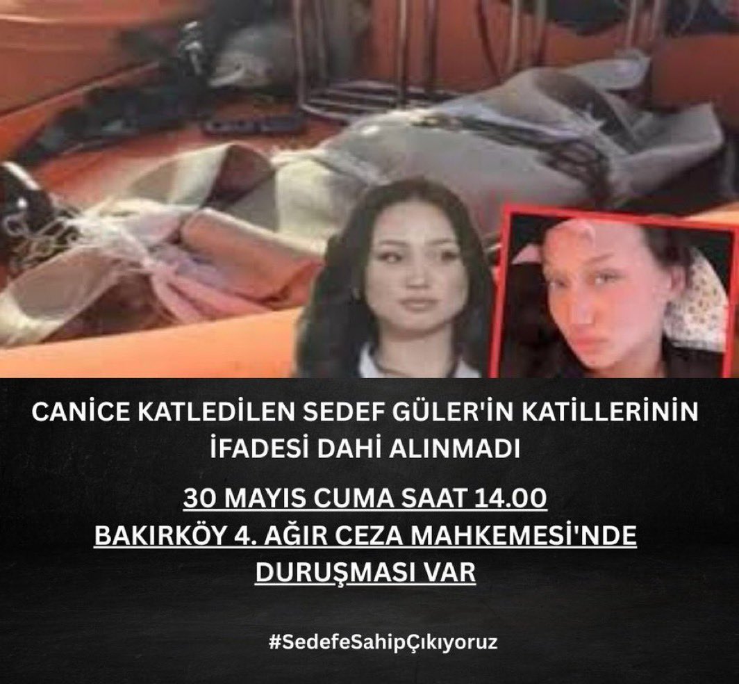 Seni halılara sarıp attılar bakalım adaleti de halılara sarıp atabilecekler mi #SedefeSahipÇıkıyoruz