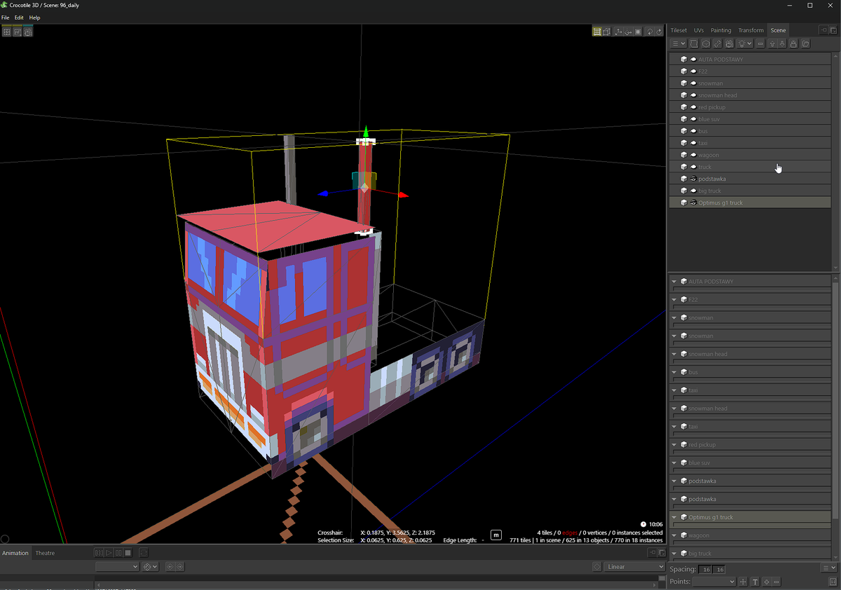 Koyot1222's tweet photo. My new WIP pixel 3D model: https://t.co/nAhlwzxzjd https://t.co/JyqaWOWSqa