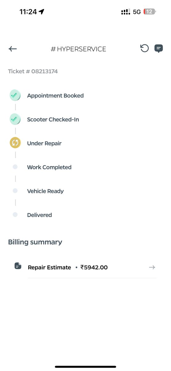 rickholic11's tweet photo. @KanhaPhotog06 @OlaElectric @Khalidaaalbadri Waiting since 5 months @OlaElectric @bhash https://t.co/MDo1os9QJb