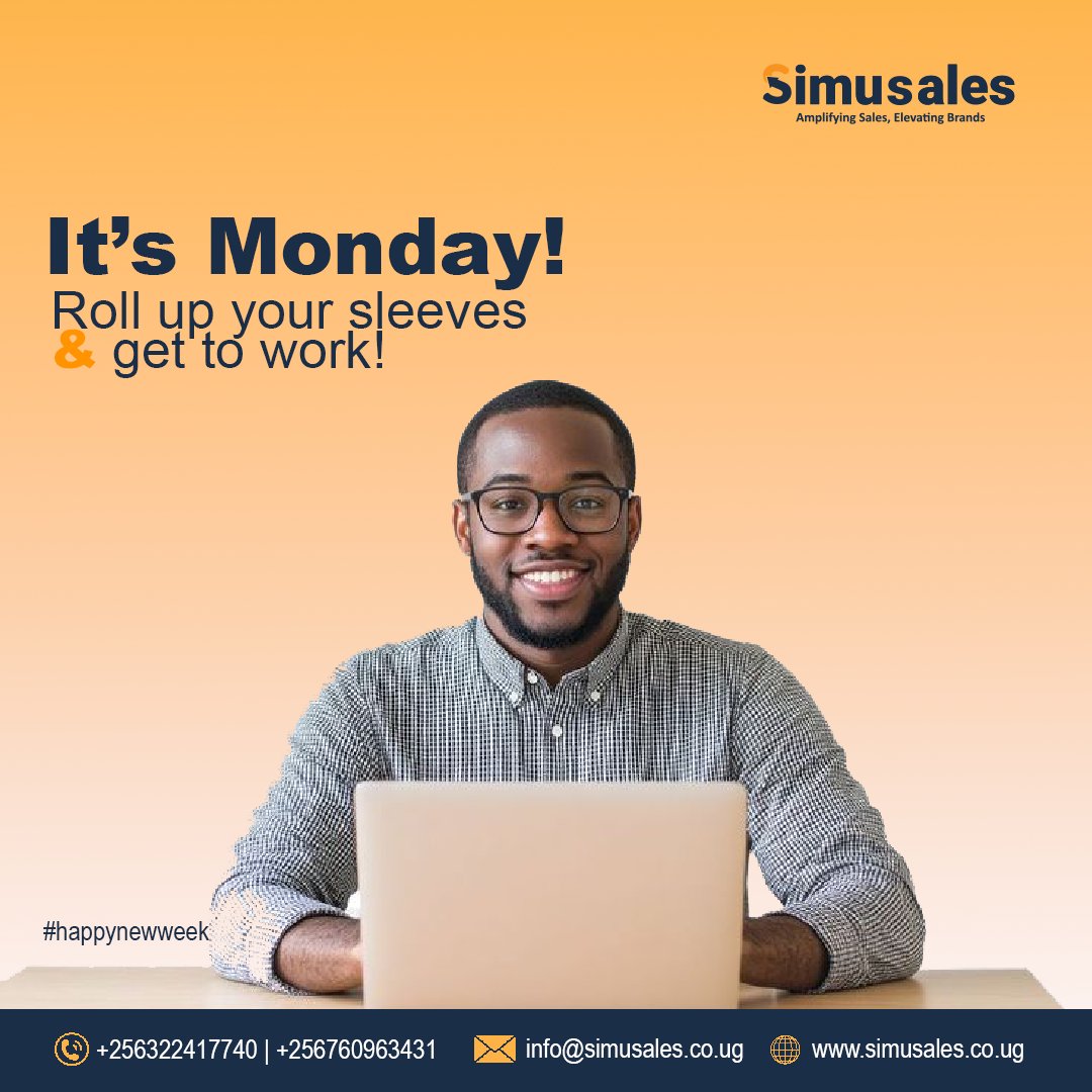 Simusales's tweet photo. It’s another week to prove them wrong. 
Wake up, show up, and make every second count.
You’ve got this let’s go!  #MondayMotivation #ProveThemWrong https://t.co/BwGKQ9TF1F