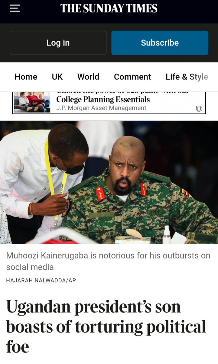 allimadi's tweet photo. Even #Smith racist leader of #ApartheidRhodesia now #Zimbabwe denied (falsely) #Torturing #Africans But not this #US-Trained #Imbecil #PsychoMuhoozi @mkainerugaba Remind him til he checks in to #Butabika Mshenzi.
@SecRubio @DavidLammy
@IntlCrimCourt
https://t.co/3mWg1zW1gq https://t.co/pfvzHwEcUR