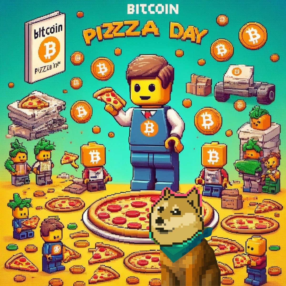Groodlord's tweet photo. My meme entry @dego_finance
#DegoPizza #BitcoinPizza #DefusionAI
Chilling out the homies cause it's pizza day π https://t.co/22579SK0bQ