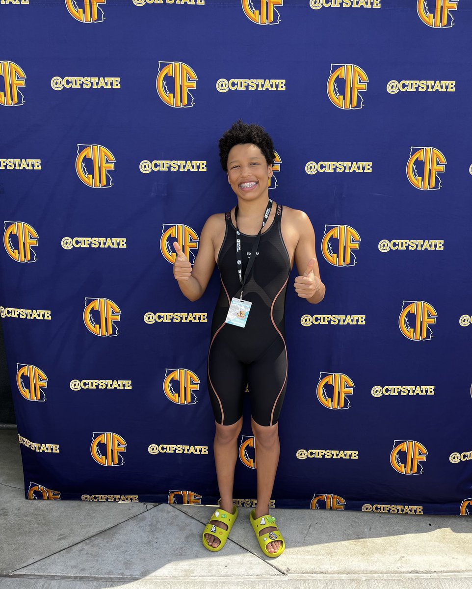 JBooBeenTrill's tweet photo. Back to Back CIF States! 🏊🏼‍♀️🙏🏽💜
#proudmom https://t.co/6oOlH60fXf