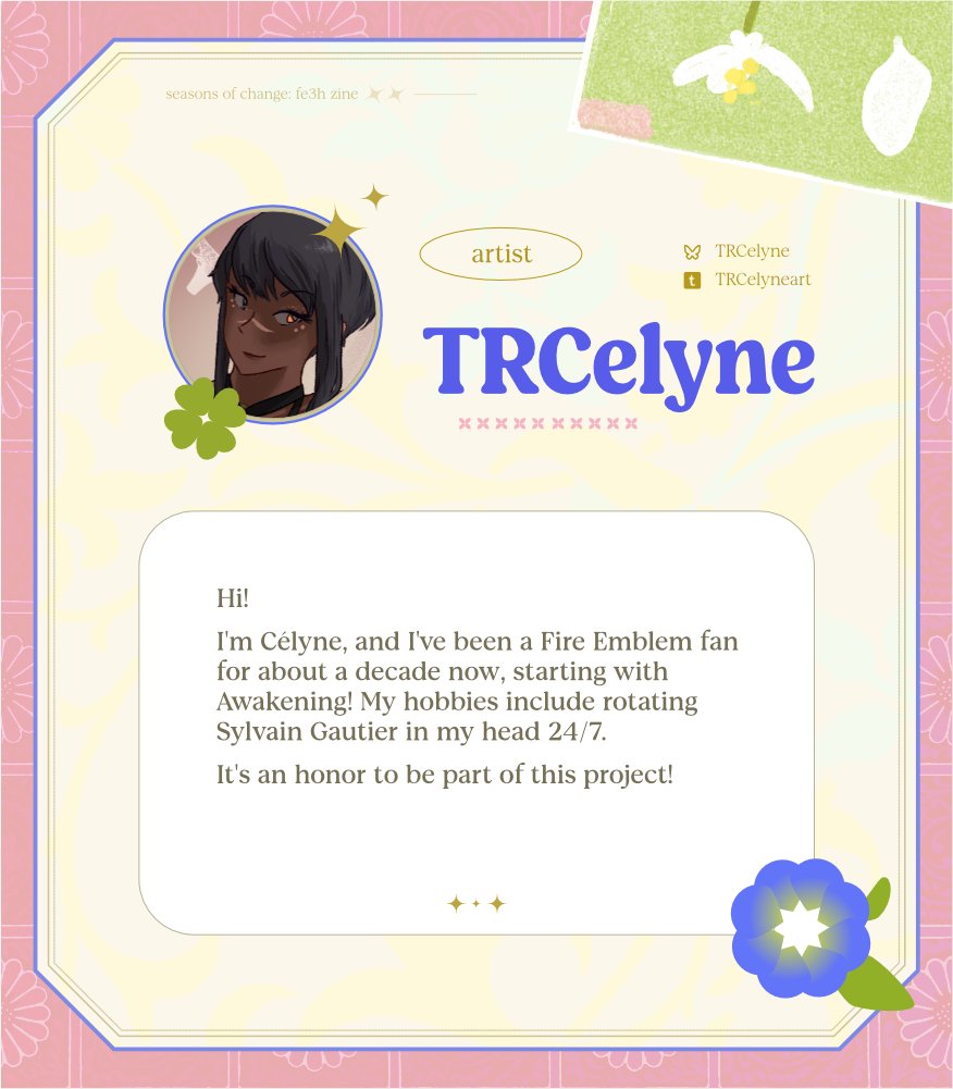 Seasons of Change: A FE3H zine tweet media