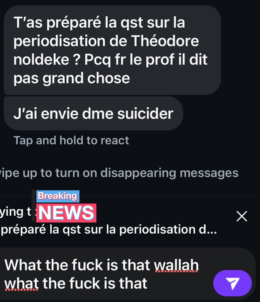 C'est quoi cet exam jss en fou rire